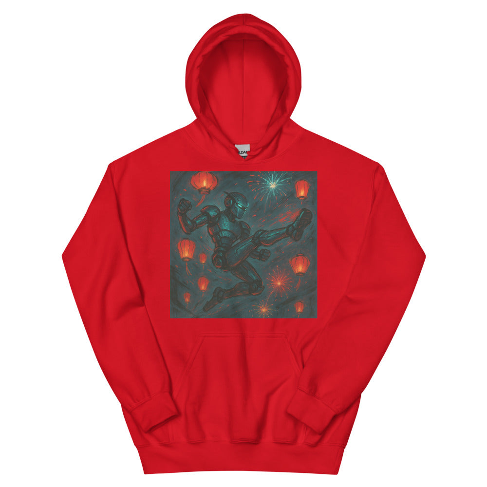 Neon Lantern Warrior - Red