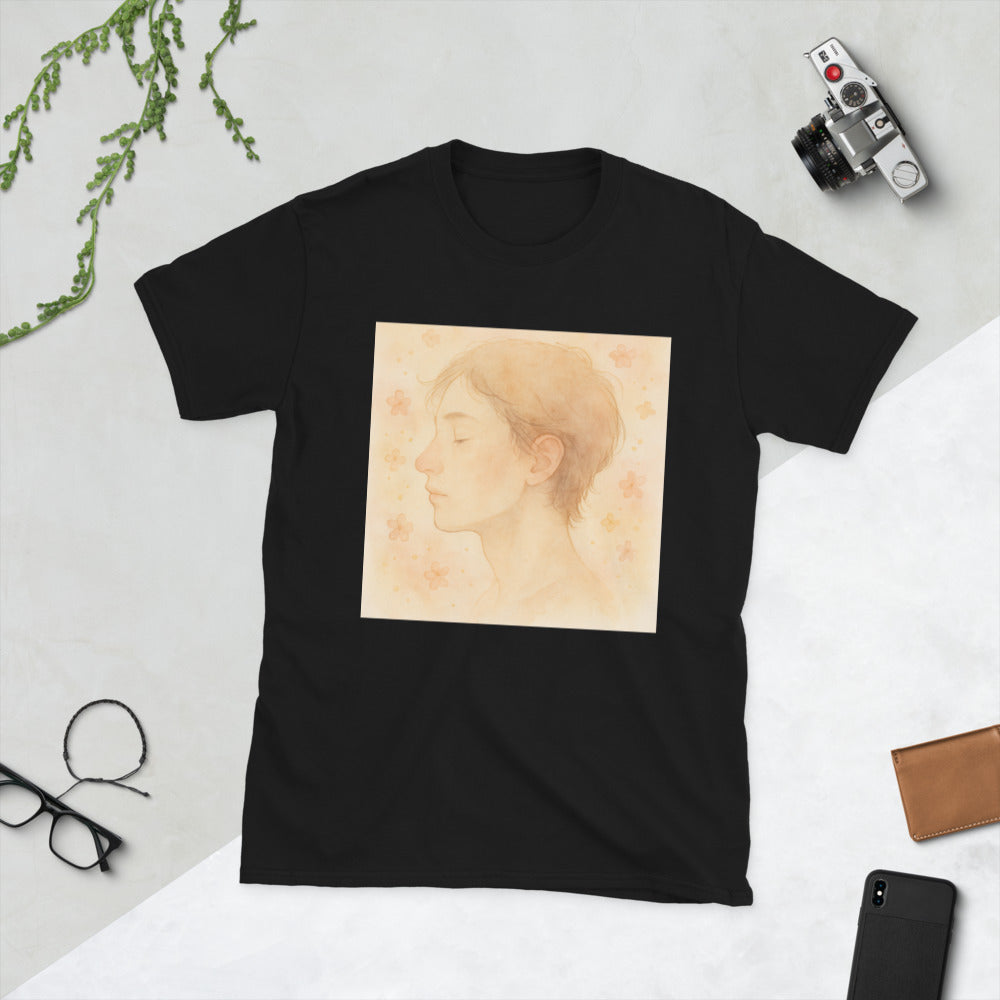 Pastel Petal Reverie - Black