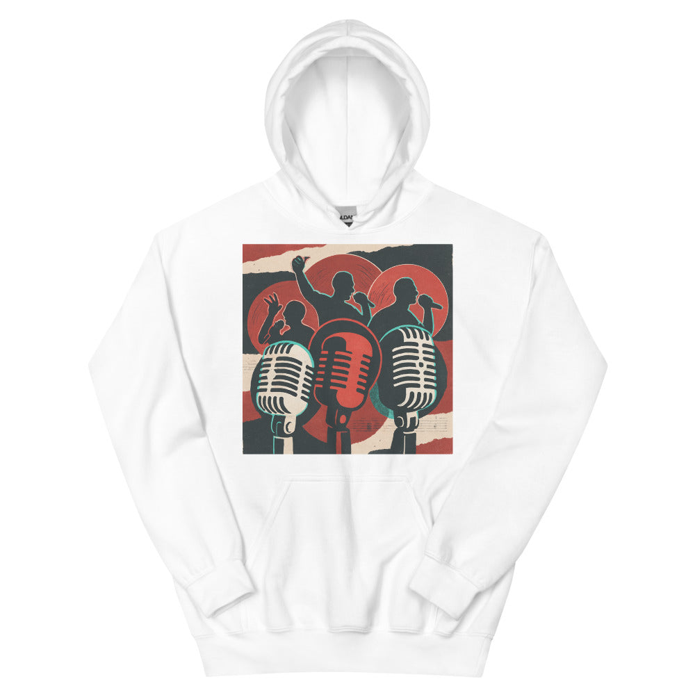 Crimson Vinyl Voices - White