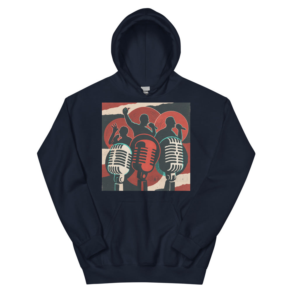Crimson Vinyl Voices - Navy