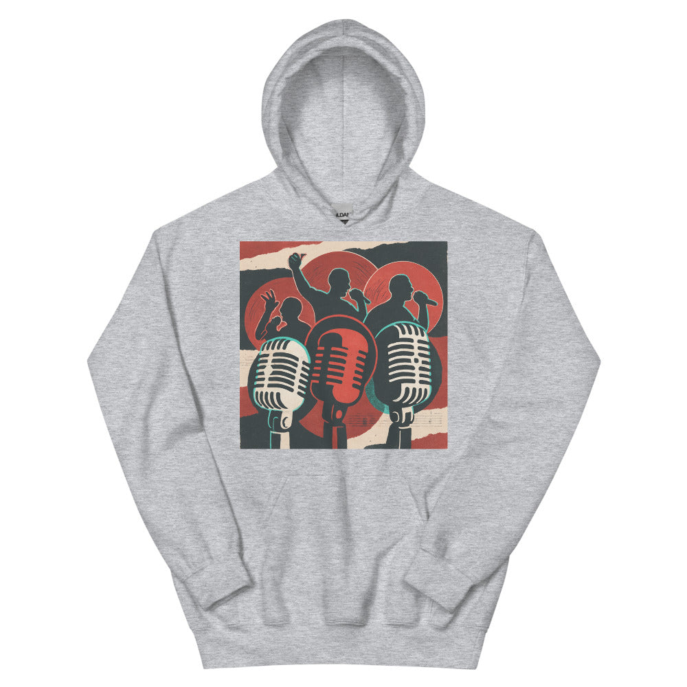 Crimson Vinyl Voices - Sport Grey