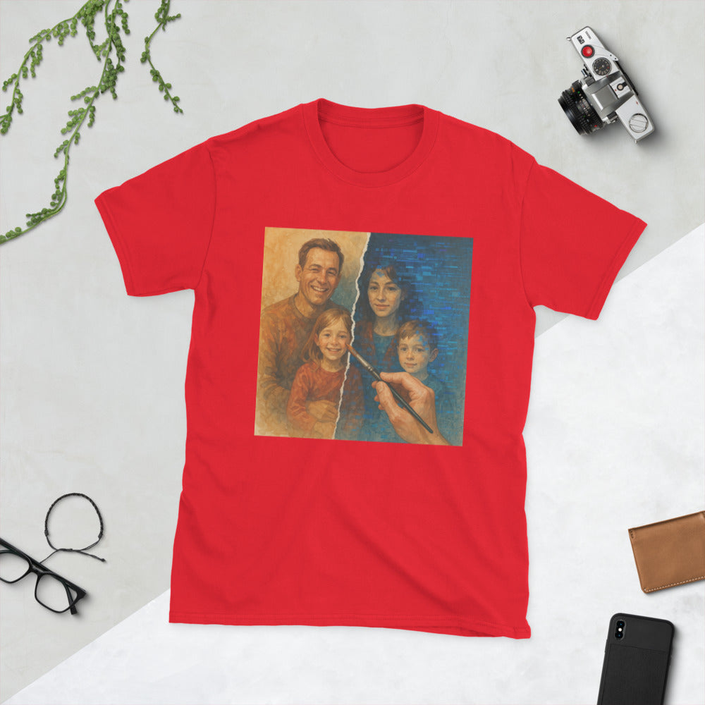 Mending Memory: Brush and Pixel - Red