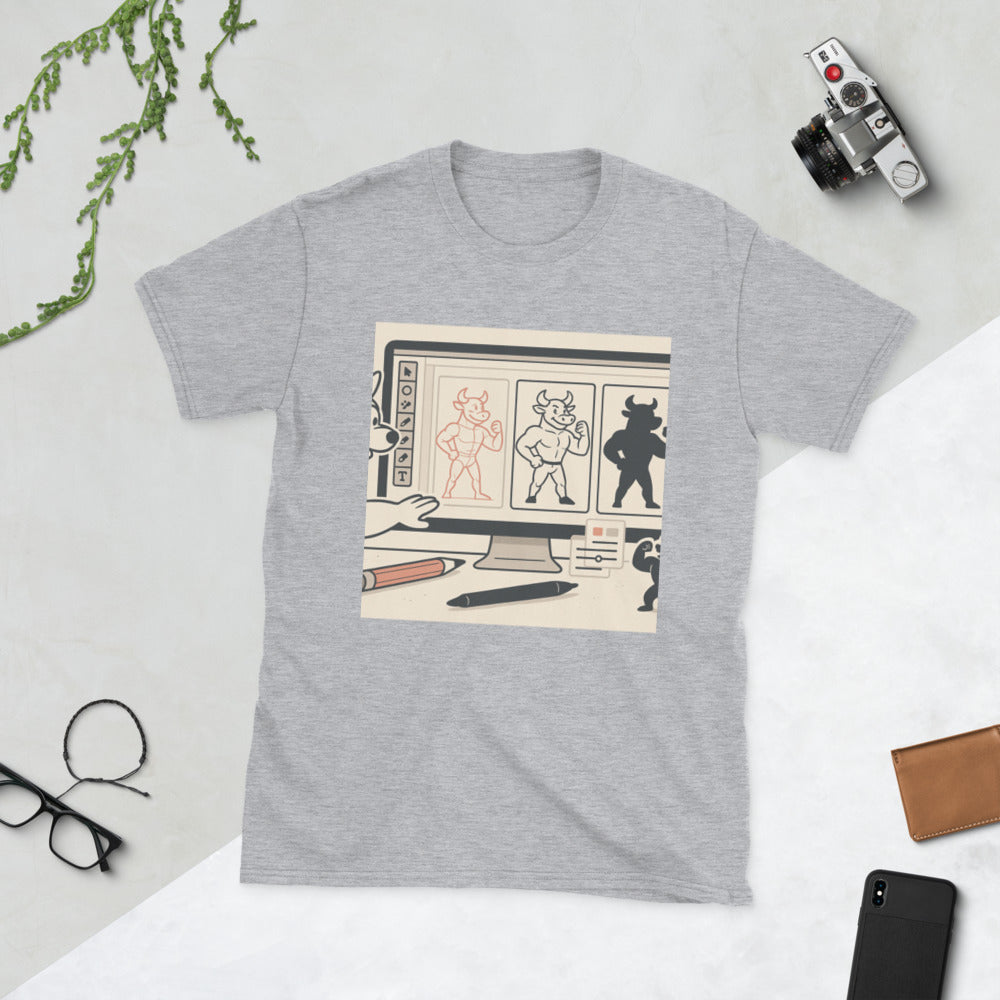 Mighty Bull: Sketch to Silhouette - Sport Grey