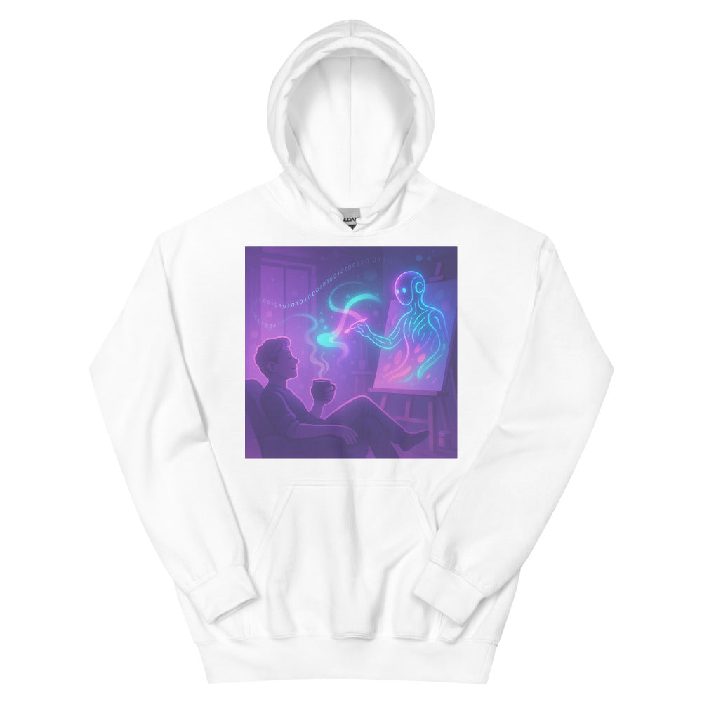 Binary Brush Dreams - White