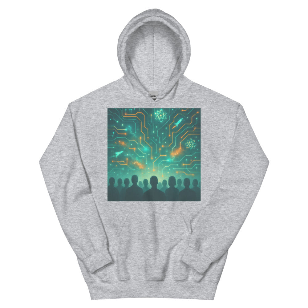 Under the Neon Circuit Sky - Sport Grey