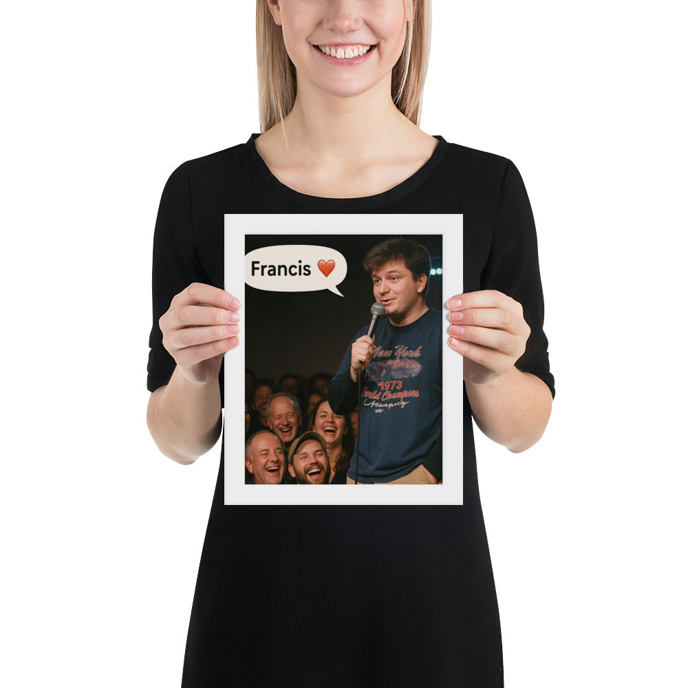 Standup Confession for Francis - White