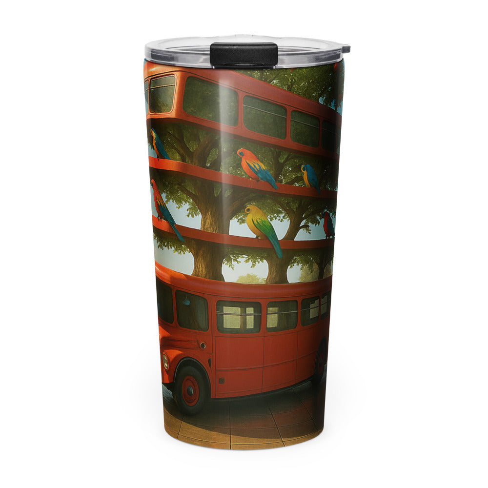 Birdsong on the Double Decker - White