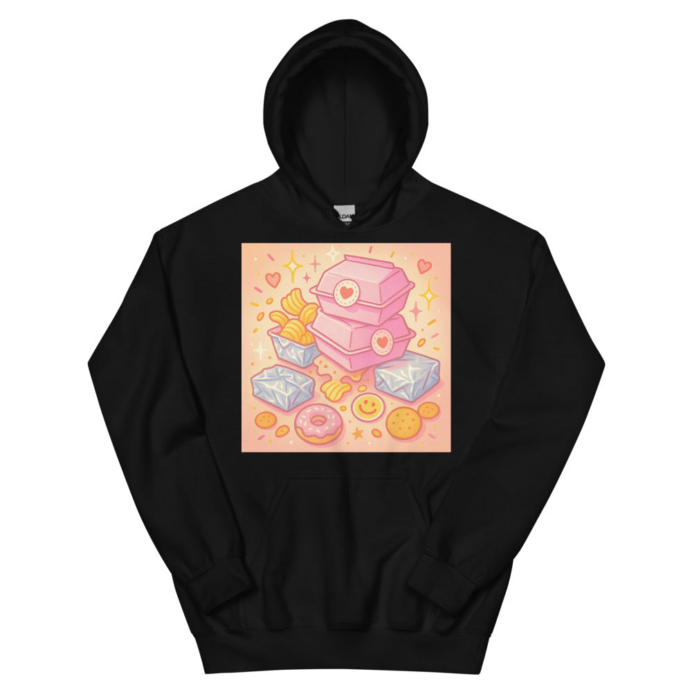 Pastel Takeout Party Stack - Black