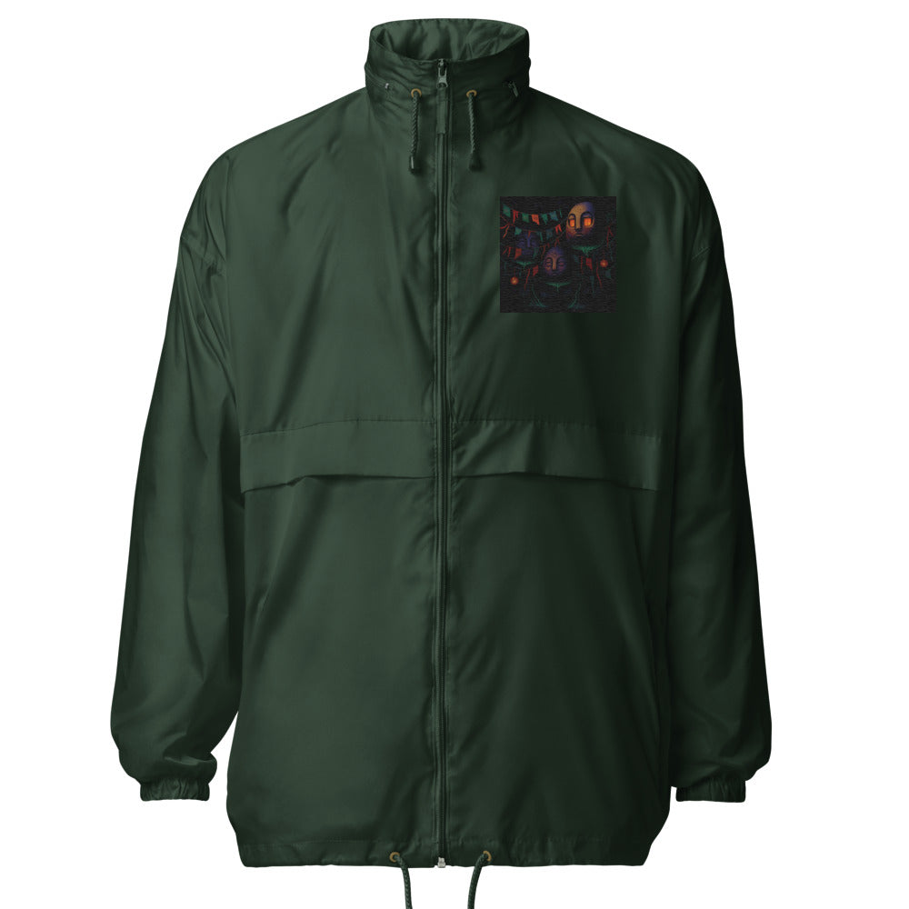Midnight Seedpod Sentinels - Forest Green