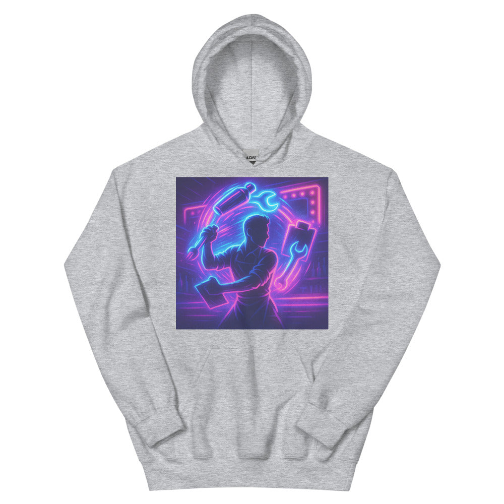 Midnight Neon Mixologist - Sport Grey