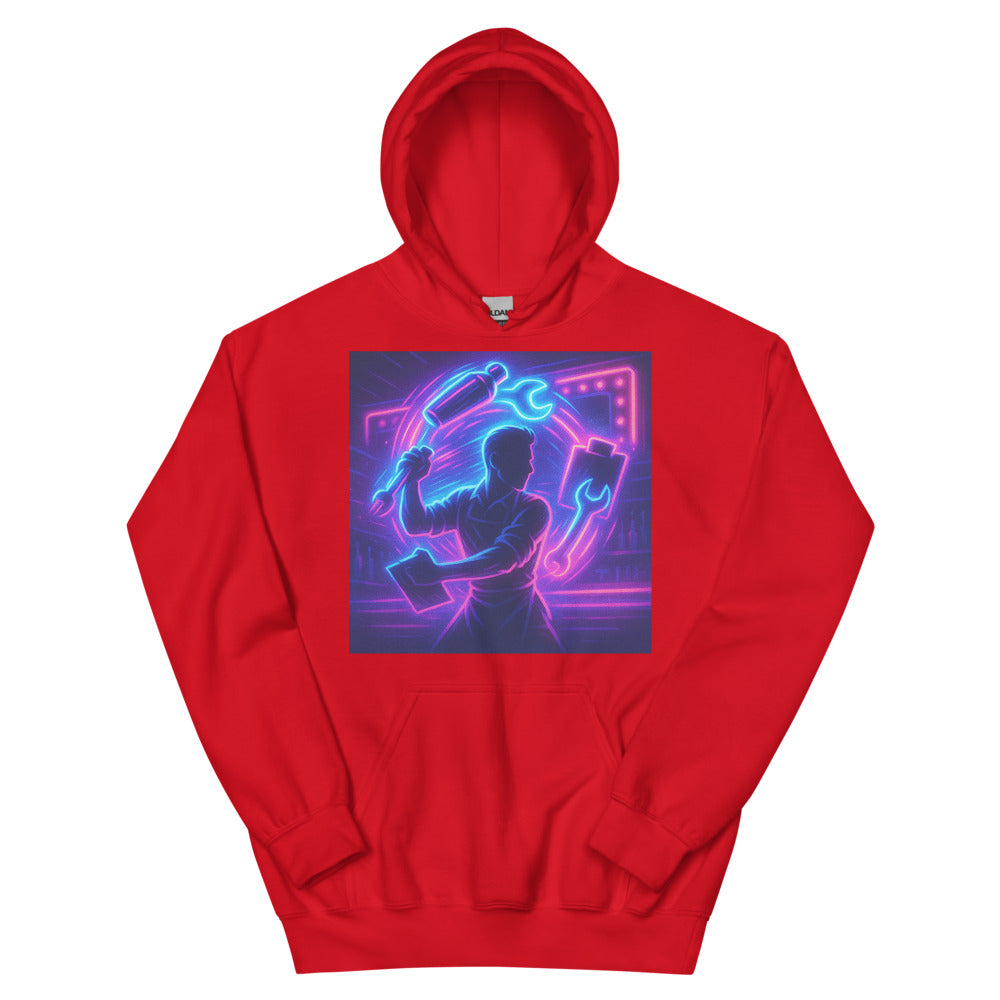 Midnight Neon Mixologist - Red