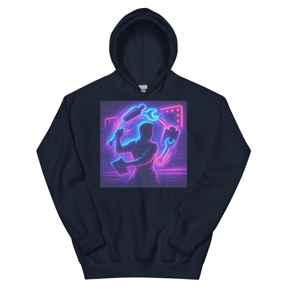 Midnight Neon Mixologist - Navy