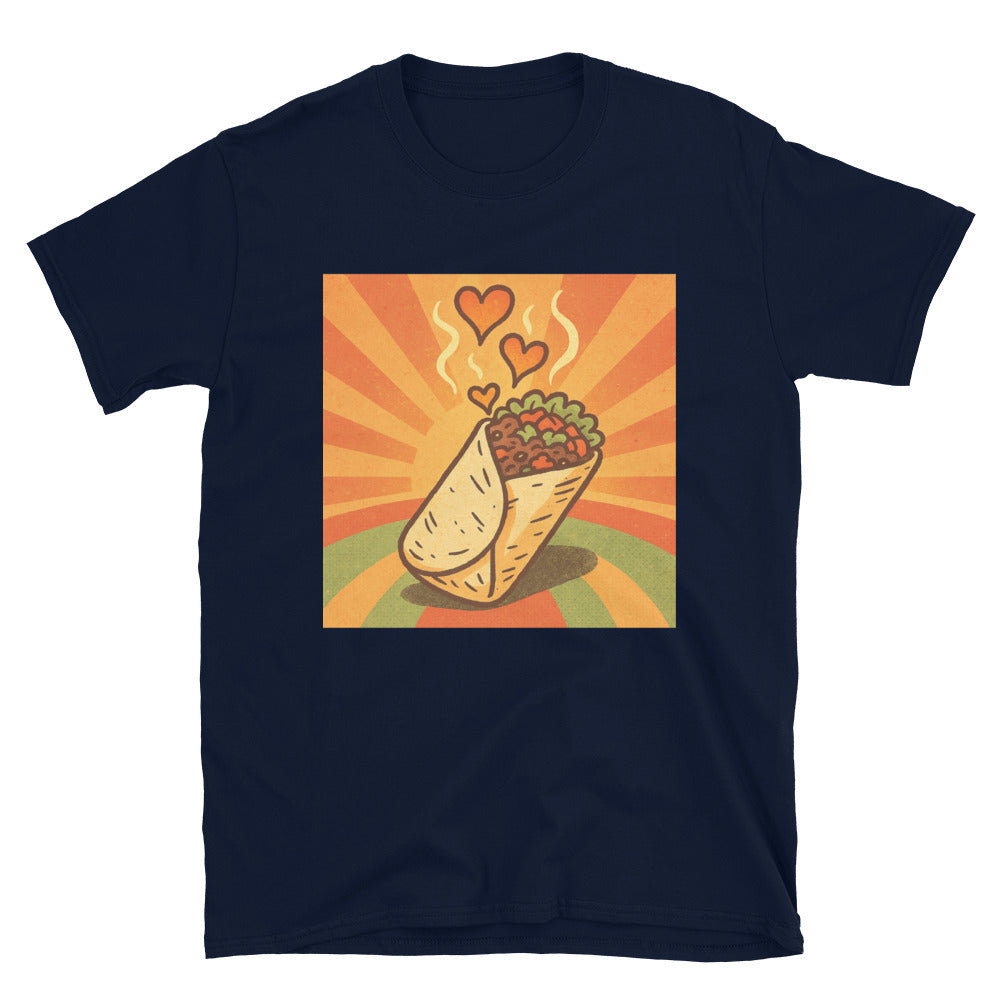 Retro Burrito Love - Navy