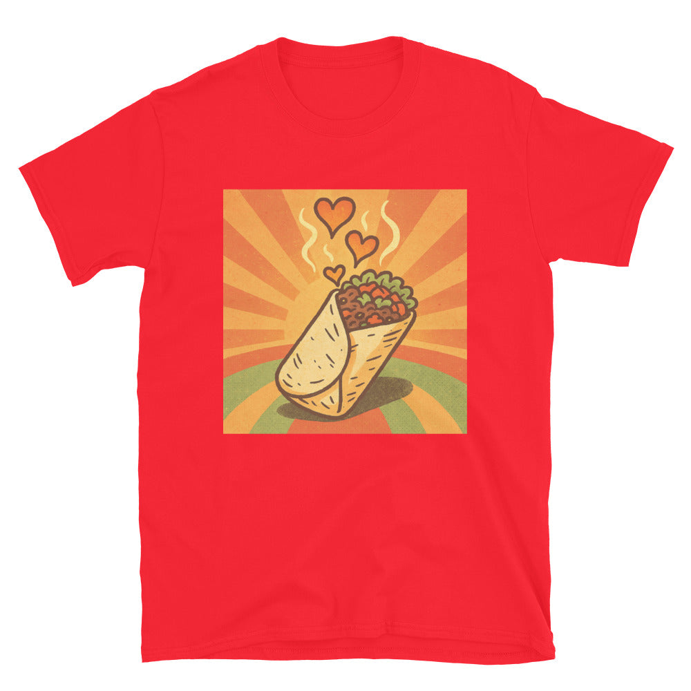 Retro Burrito Love - Red
