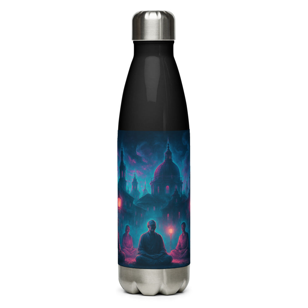 Neon Lamplight Sanctuary - Black