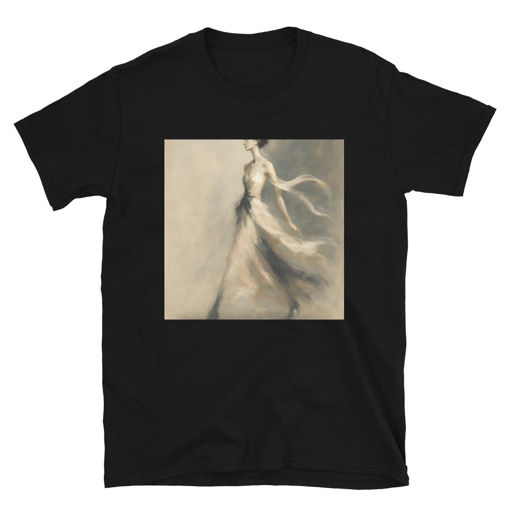 Whispers of Silk and Gold - Black