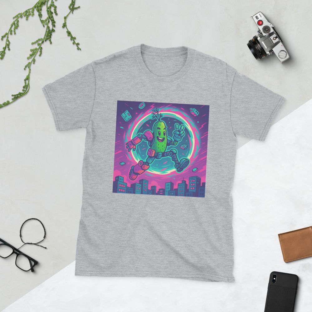 Dillbot Neon Portal Jumper - Sport Grey