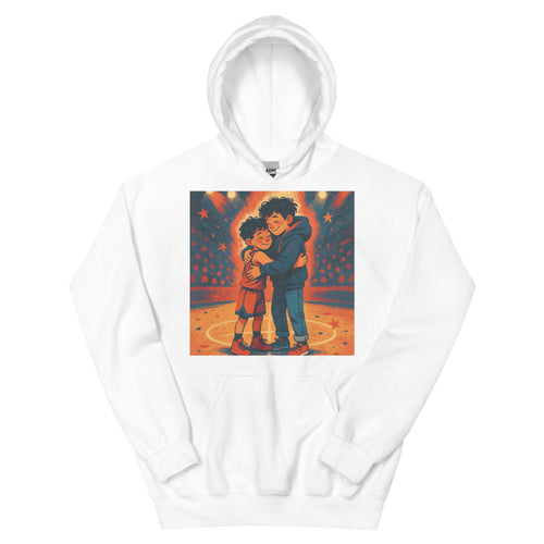 Center Court Embrace - White