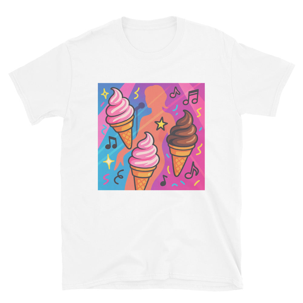 Popstar Swirl Cones - White