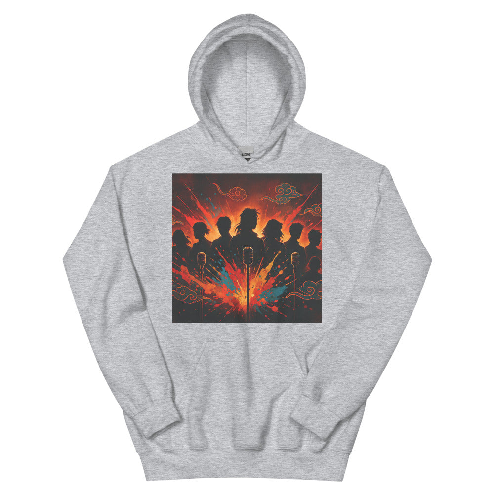 Crimson Echoes Vintage Mic Anthem - Sport Grey