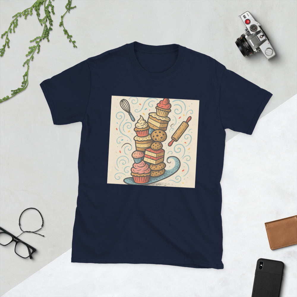 Top Hat Pastry Tower - Navy