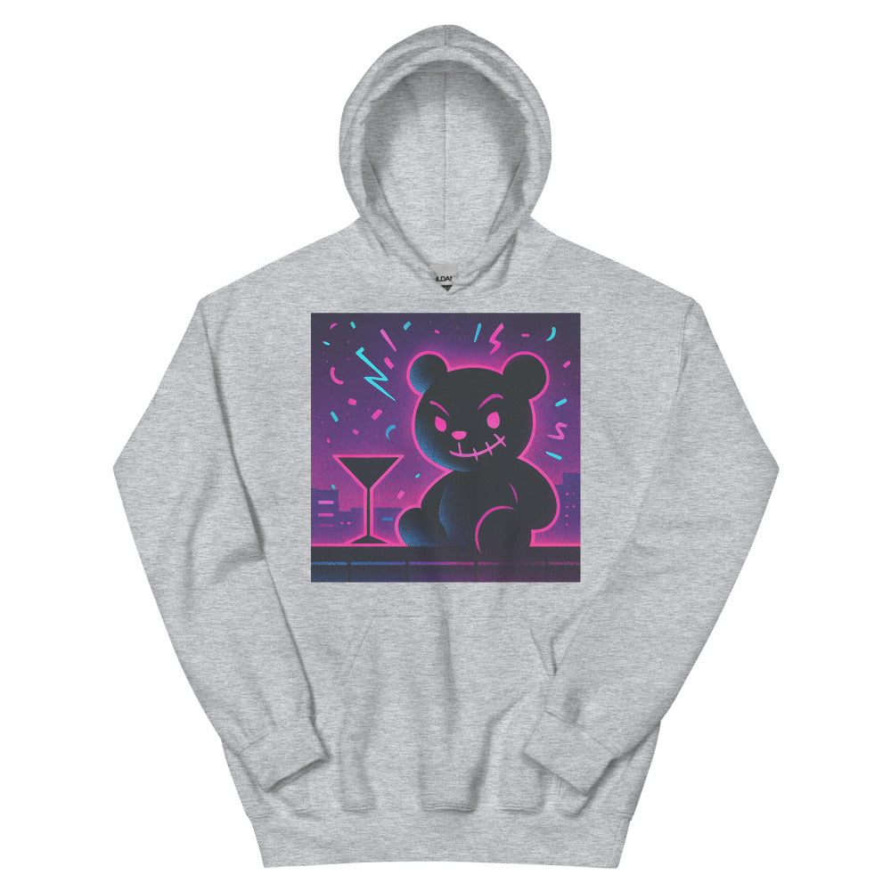 Neon Night Mischief Bear - Sport Grey