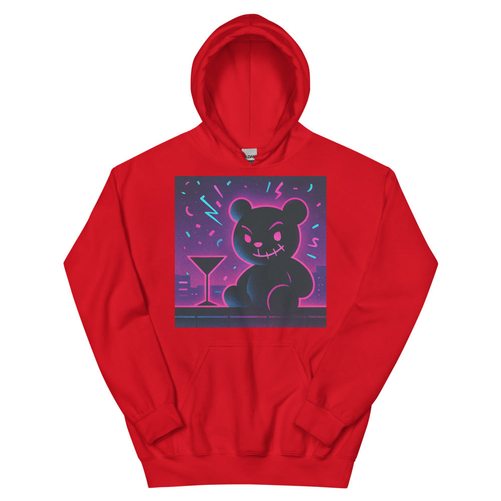 Neon Night Mischief Bear - Red