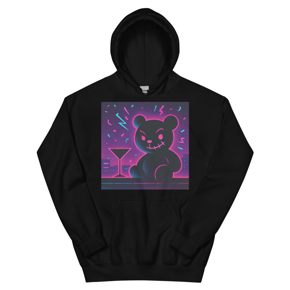 Neon Night Mischief Bear - Black