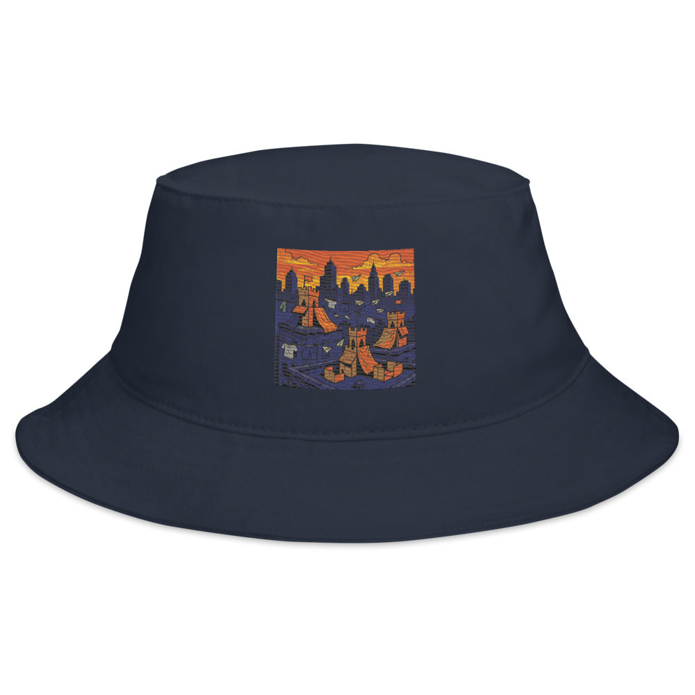 Laundry Line Sky Castles - Navy