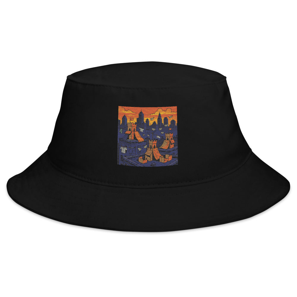 Laundry Line Sky Castles - Black