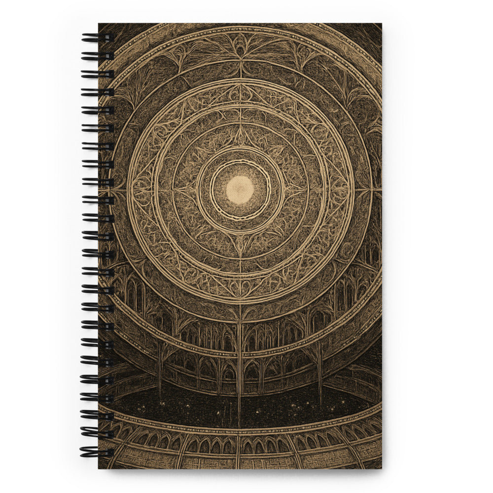 Celestial Cathedral Mandala - Dotted
