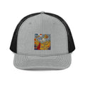 Sunflower Daydream: Cottage in Flight - Heather Grey / Black