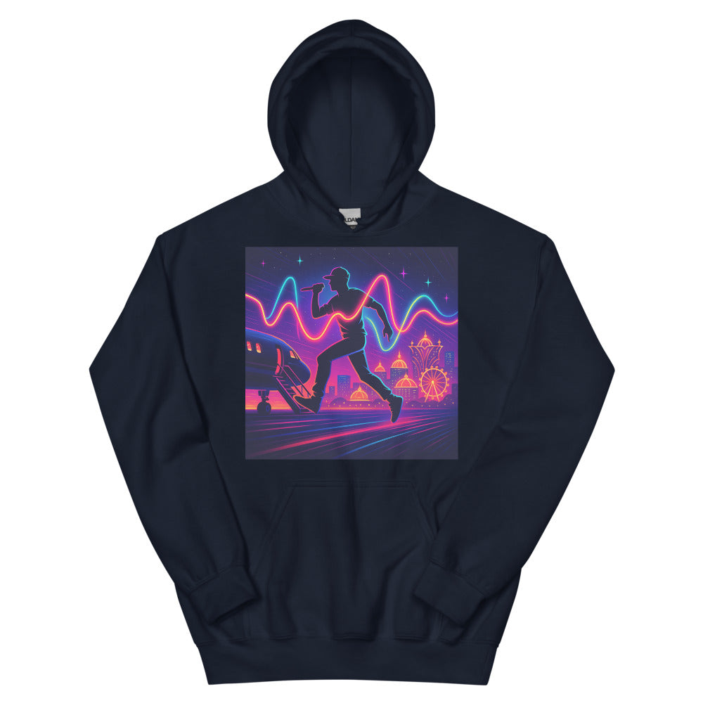 Macau Nights Neon Takeoff - Navy
