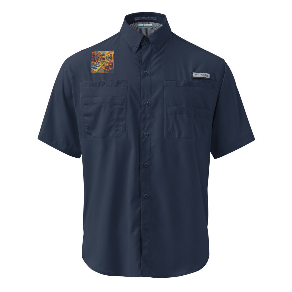 Piano Key Promenade - Collegiate Navy