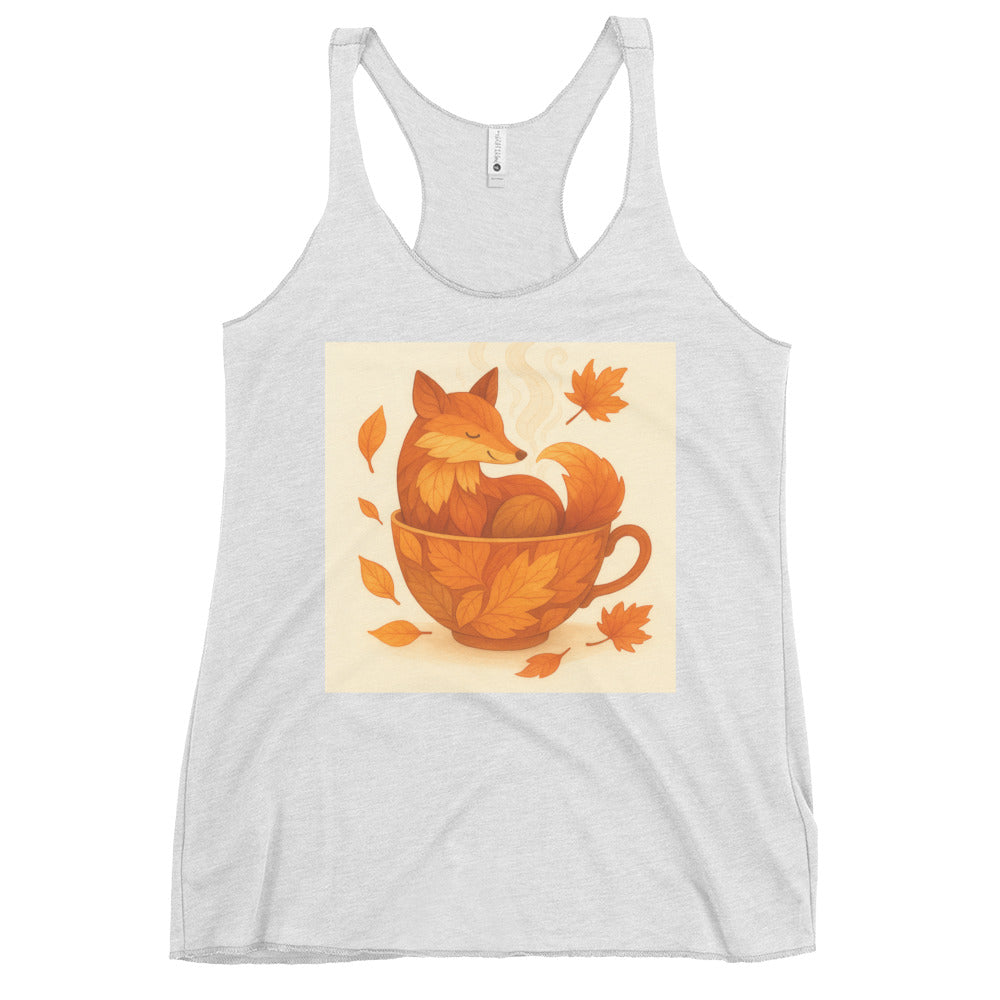 Cozy Steaming Teacup Fox - View 1