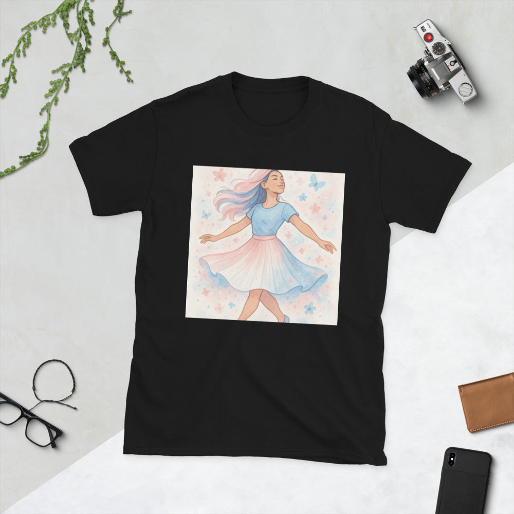 Pastel Freedom Twirl - Black