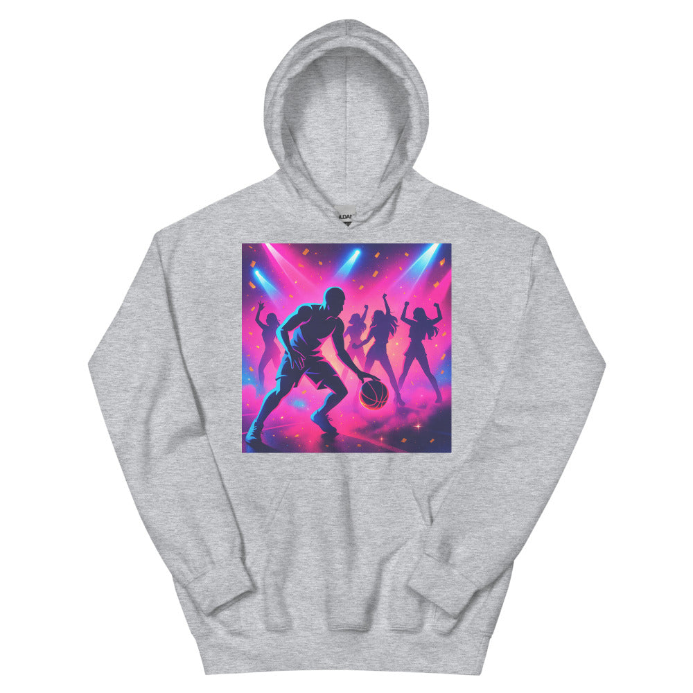 Dribble Under Neon Lights - Sport Grey