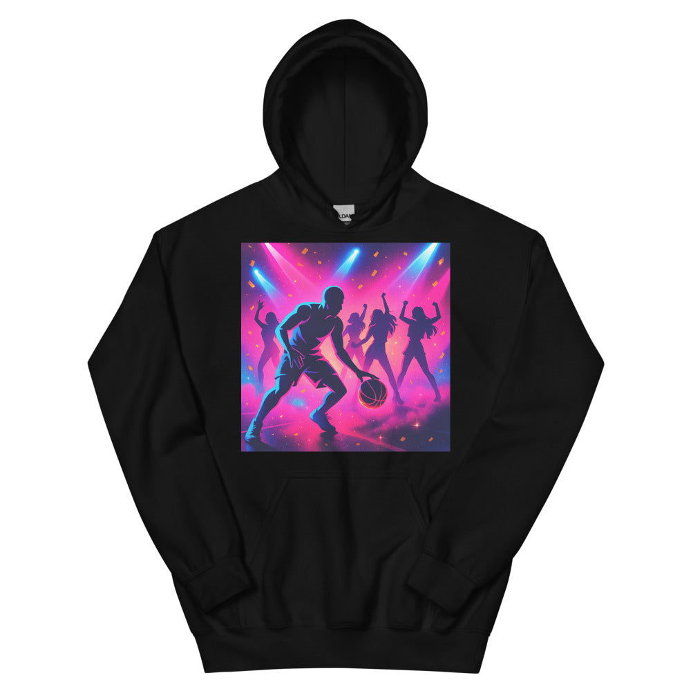 Dribble Under Neon Lights - Black