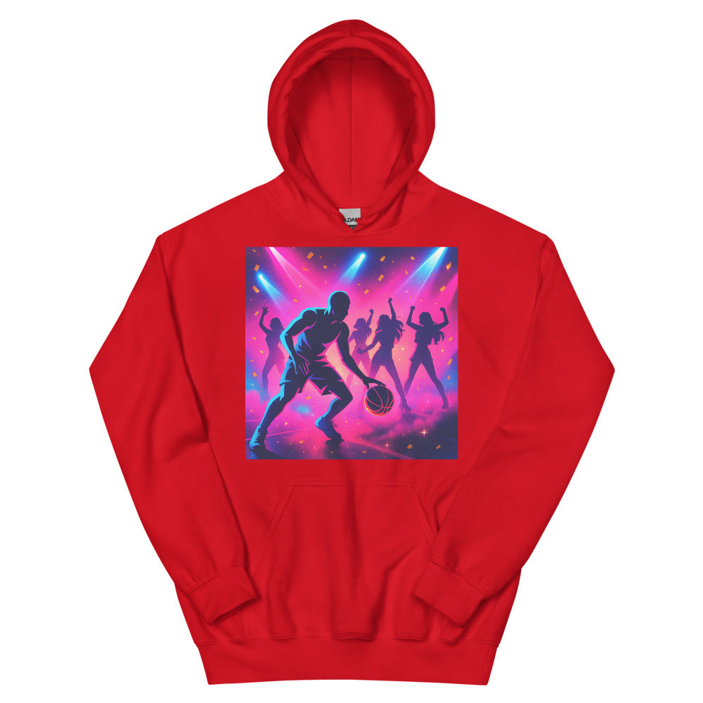 Dribble Under Neon Lights - Red