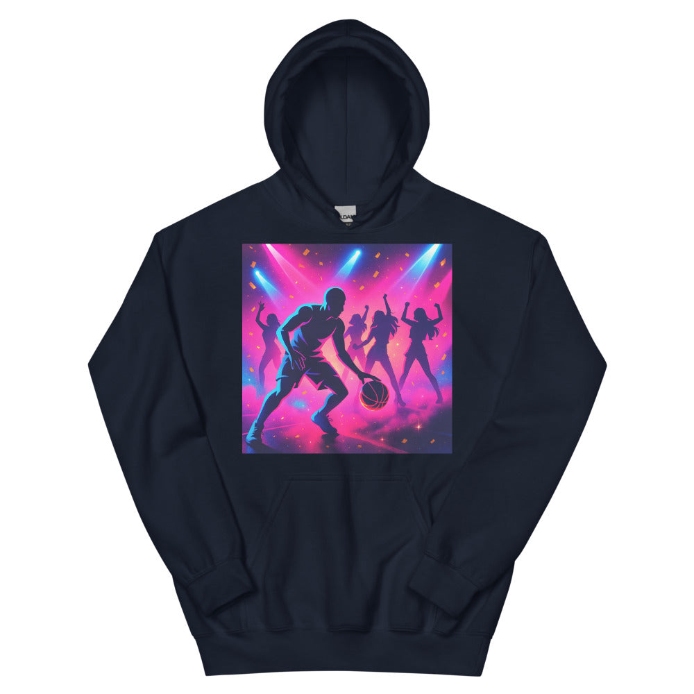 Dribble Under Neon Lights - Navy