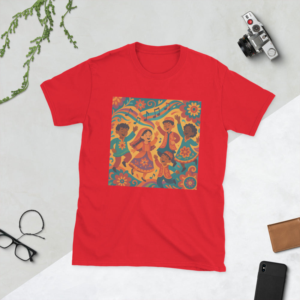 Suzani Dance Celebration - Red