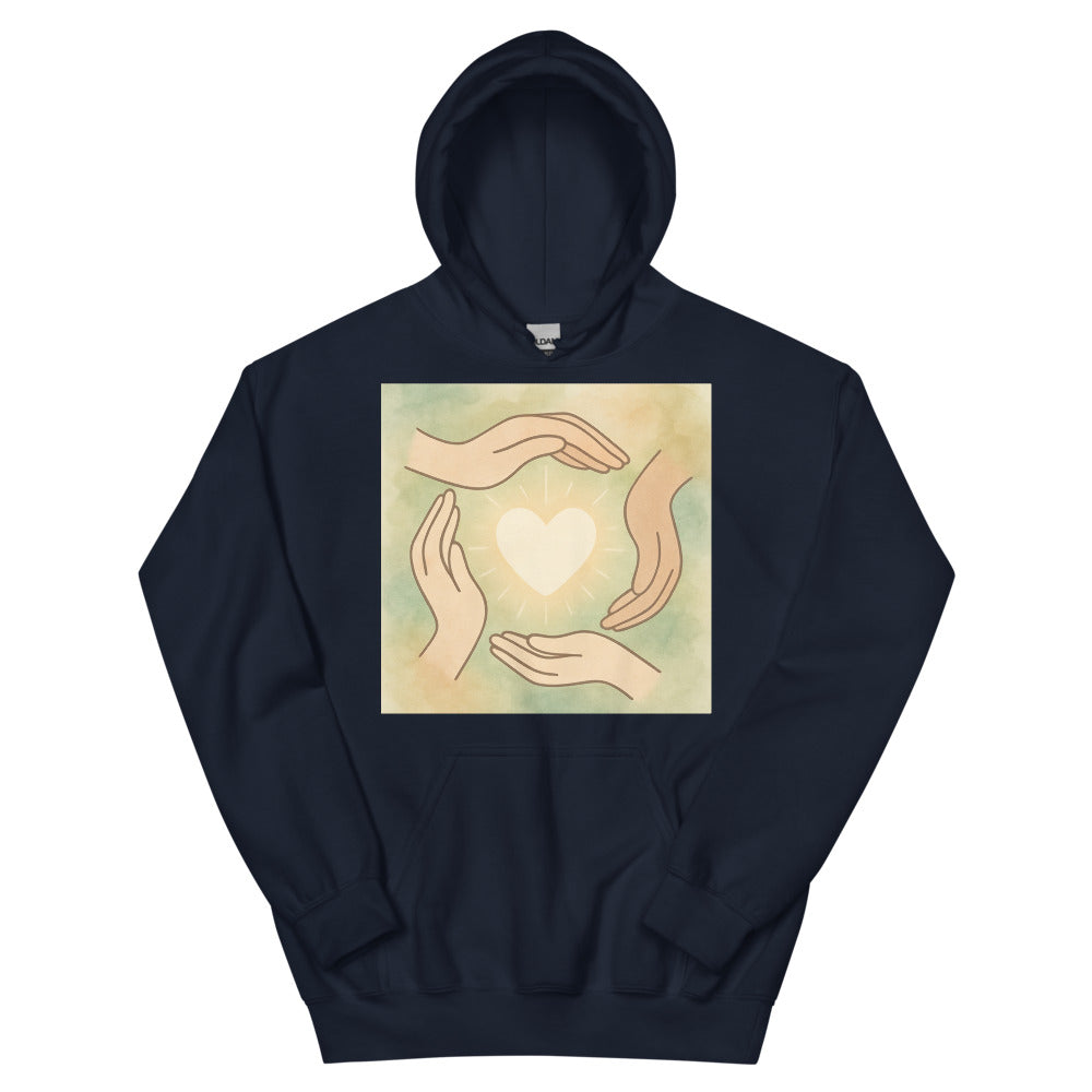 Circle of Caring Hands - Navy