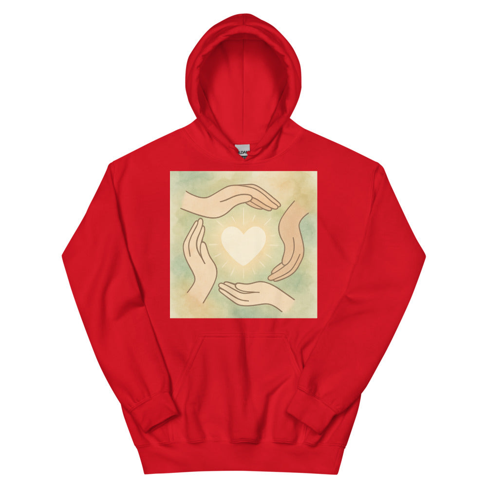 Circle of Caring Hands - Red