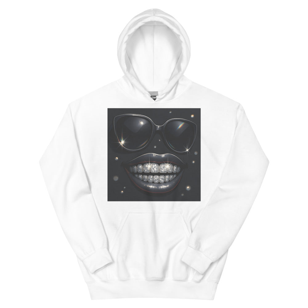 Midnight Diamond Smile - White
