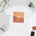 Golden Hour Embrace - White