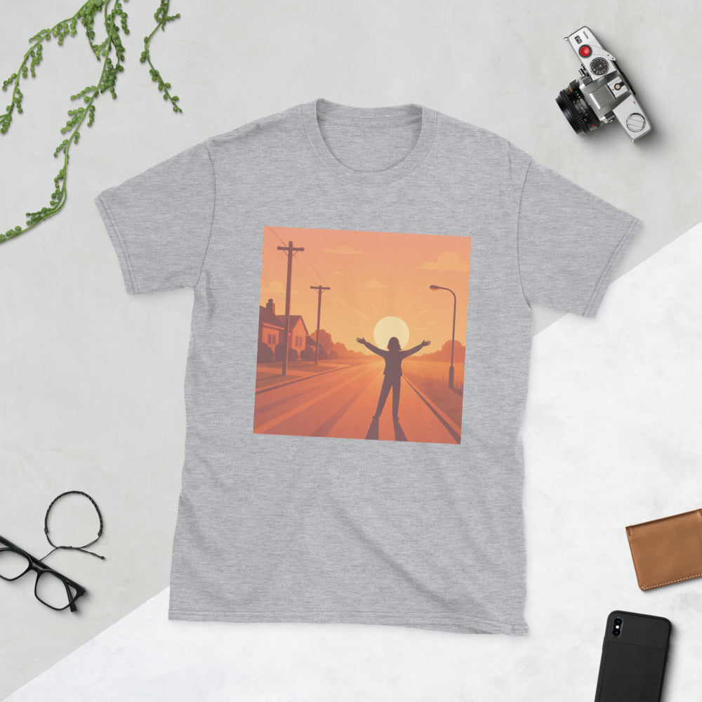 Golden Hour Embrace - Sport Grey