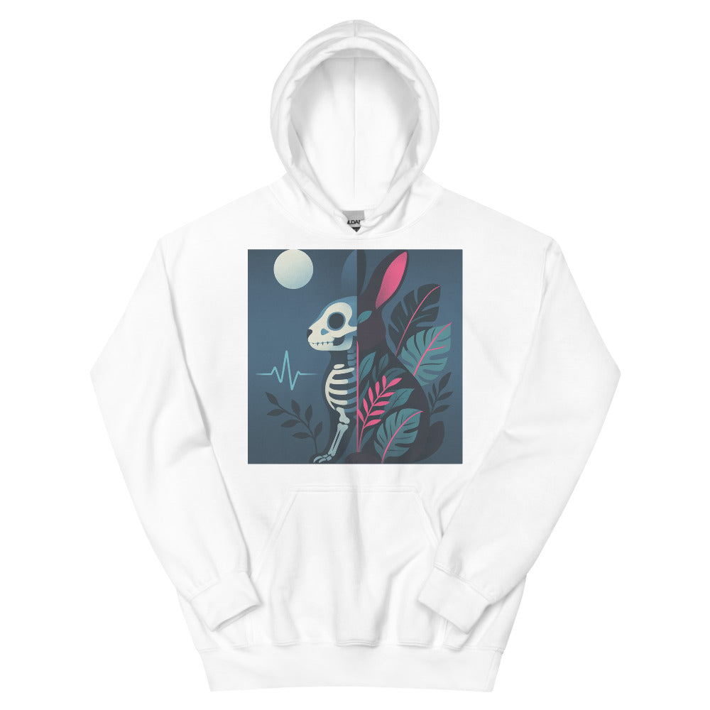 Moonlit Pulse Rabbit - White