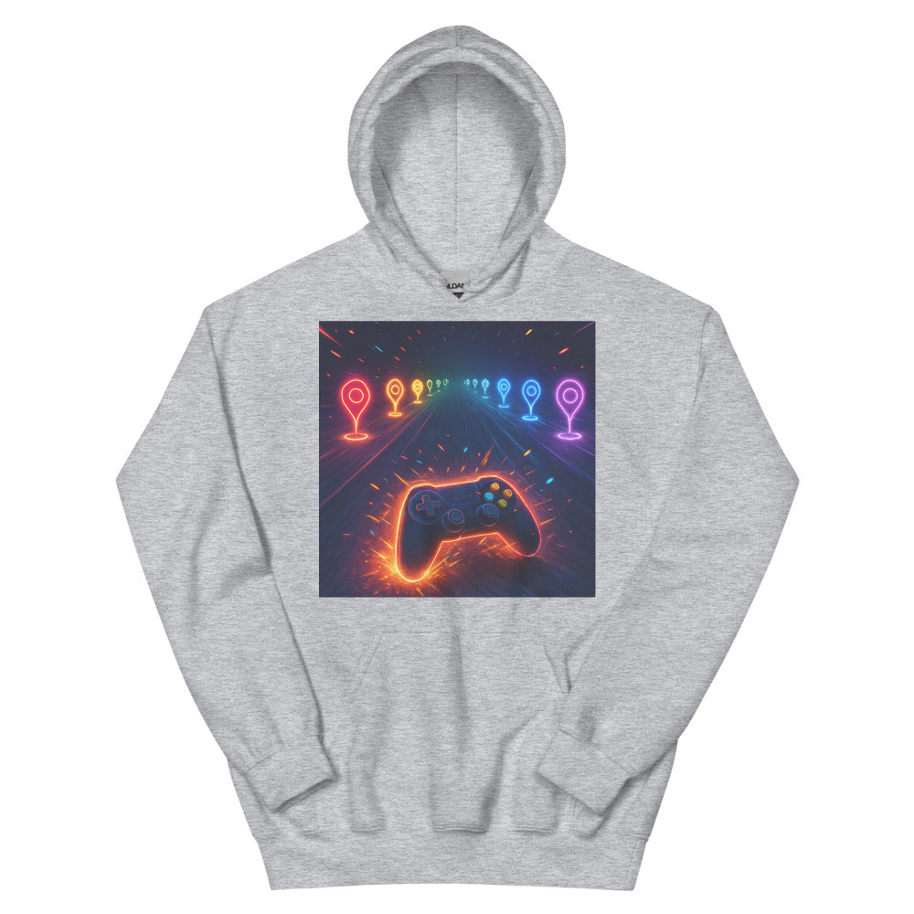 Neon Checkpoint Rush - Sport Grey