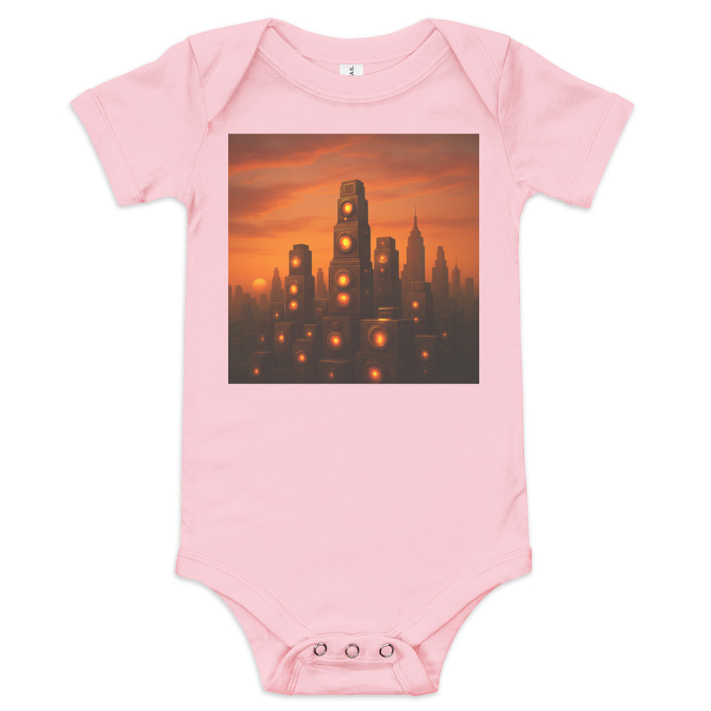 Sunset Sonic Skyline - Pink