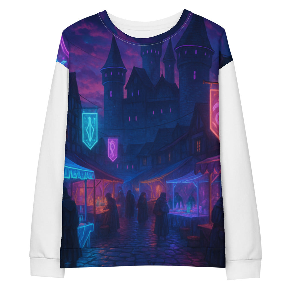 Arcane Neon Bazaar - White